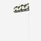 Orla Kiely Jumbo Solid Stem Black roman