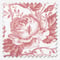 Camengo Celestine Tissu Rouge Grenat curtain