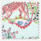 Cath Kidston Magical Kingdom Mint roman