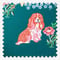 Cath Kidston Puppy Fields Teal roman