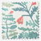 Edinburgh Weavers Mini Bertie Teal cushion