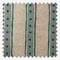 Emily Bond Block Printed Stripe Blue & Green roman