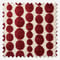 Metronome Rosso cushion