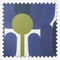 Orla Kiely Florida Navy roman