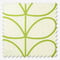 Orla Kiely Linear Stem Dark Grass Green roman