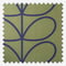 Orla Kiely Linear Stem Olive and Black roman