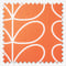 Orla Kiely Linear Stem Persimmon roman