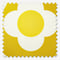 Orla Kiely Pear Yellow Multi roman
