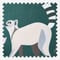 Sara Miller Lemur Forest Green roman