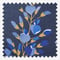 Sara Miller Wisteria Navy roman