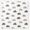 Sonova Studio Doodle Clouds Monochrome curtain