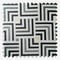 Touched By Design Symmetry Monochrome cushion