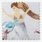 Voyage Mermaid Party Violet cushion