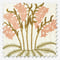 William Morris At Home Lily Flower Embroidery Madder curtain