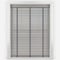 Hikari Bamboo Brushed Cloud with Dark Grey Tapes venetian