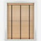 Hikari Bamboo Natural with Walnut Tapes venetian