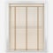 Hikari Bamboo Sandstone with Mocha Tapes venetian