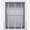 Dalby Bamboo Barsa Dark Grey with Dove tapes venetian