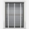 Dalby Bamboo Jarrah Black with Chalk tapes venetian
