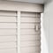 Hikari Bamboo Brushed Oyster with White Tapes venetian