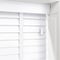 WoodLux Brilliant White with Tapes venetian