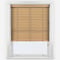 Hikari Bamboo Natural with Mocha Tapes venetian