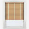 Hikari Bamboo Natural with White Tapes venetian