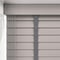 Hikari Bamboo Brushed Cloud with Dark Grey Tapes venetian