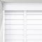 WoodLux Brilliant White with Tapes venetian