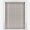 Hikari Bamboo Brushed Cloud with Alabaster Tapes venetian