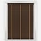 Hikari Bamboo Red Wood with Mocha Tapes venetian