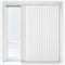 Touched by Design Deluxe Plain Porcelain White vertical