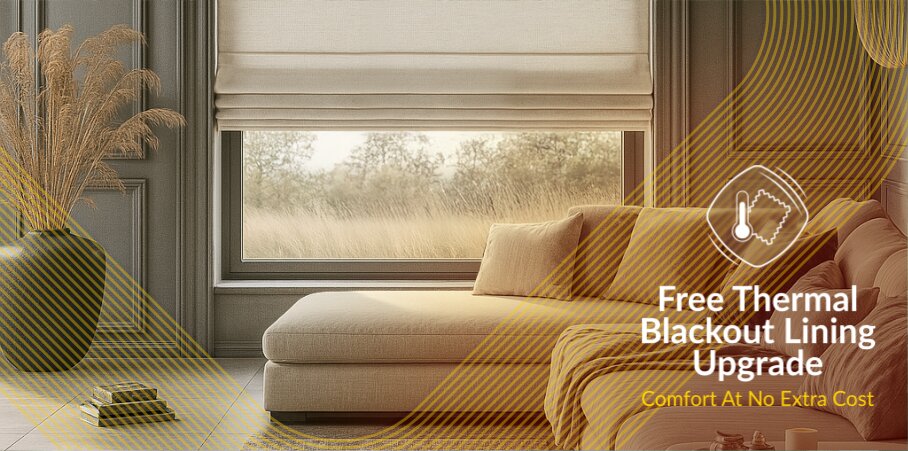 Image of Electric  Roman Blinds
