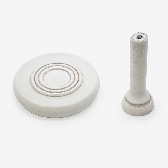 Holdback For 55mm Portofino Distressed Ivory pole_accessory