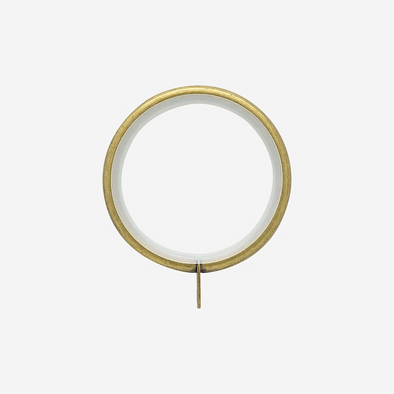 Rings For 28mm Allure Classic Antique Brass Ball Curtain Pole Accessory
