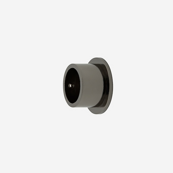 Recess Bracket For 28mm Allure Black Nickel Curtain Pole Accessory
