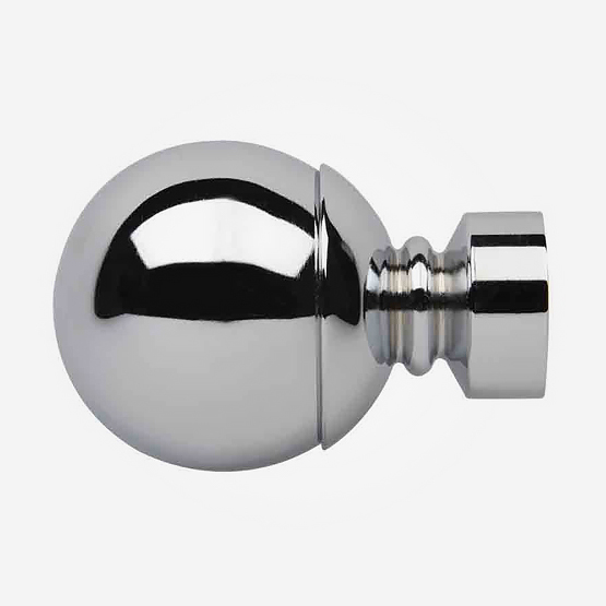 Ball Finial For 28mm Neo Chrome