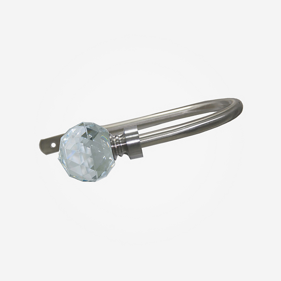 Holdback For 28mm Allure Classic Crystal Polished Chrome