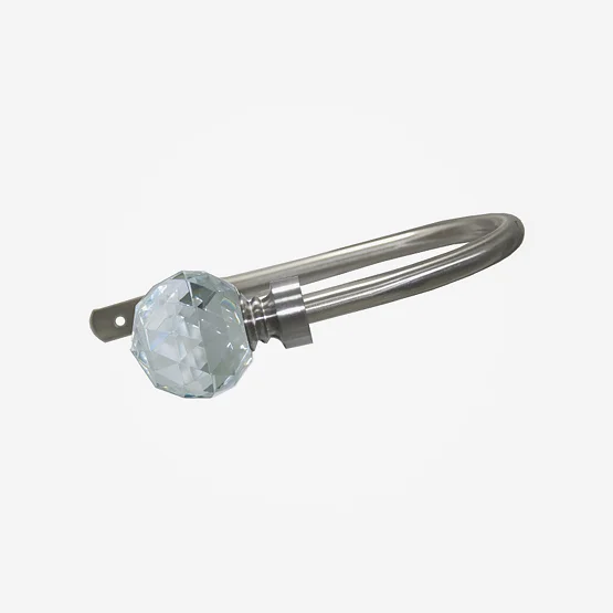 Holdback For 28mm Allure Classic Crystal Stainless Steel Effect pole_accessory