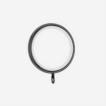 Rings For 28mm Allure Classic Black Nickel Ball Curtain Pole Accessory