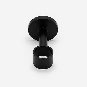 Ceiling Bracket For 28mm Allure Matt Black
