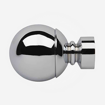 Ball Finial For 28mm Neo Chrome