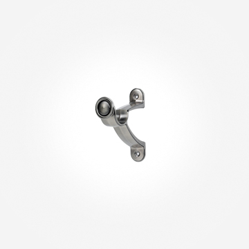 Bracket For 50mm Museum Galleria Brushed Silver Effect Curtain Pole Accessory