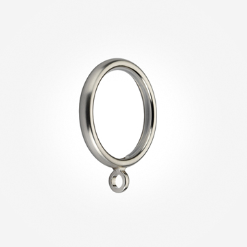 Classik Rings For 28mm Lustra Satin Nickel Curtain Pole Accessory