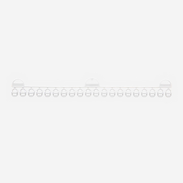 Gliders for Surge Curtain Track (White)