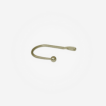 Holdback for 19mm Rolls Spun Brass Effect