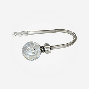 Holdback For 28mm Allure Classic Stainless Steel Effect Glass Bubbles Ball