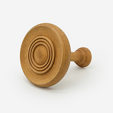 Holdback For 55mm Portofino Old Medium Oak Curtain Pole Accessory