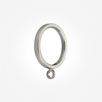 Kubus Rings For 28mm Lustra Satin Nickel Curtain Pole Accessory
