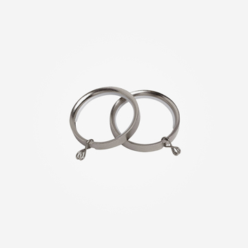Rings for 28mm Finesse Satin Silver Curtain Pole Accessory